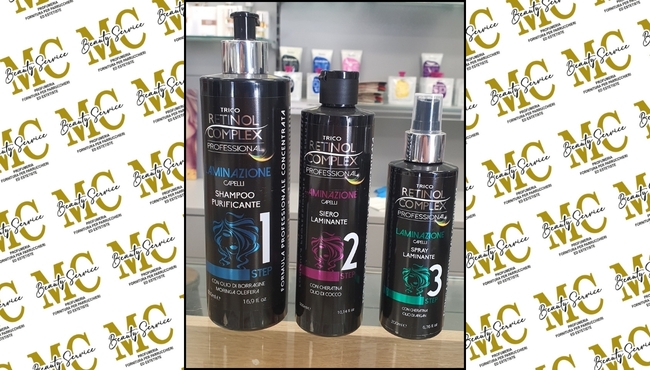 Kit Laminazione Capelli Trico Retinol Complex